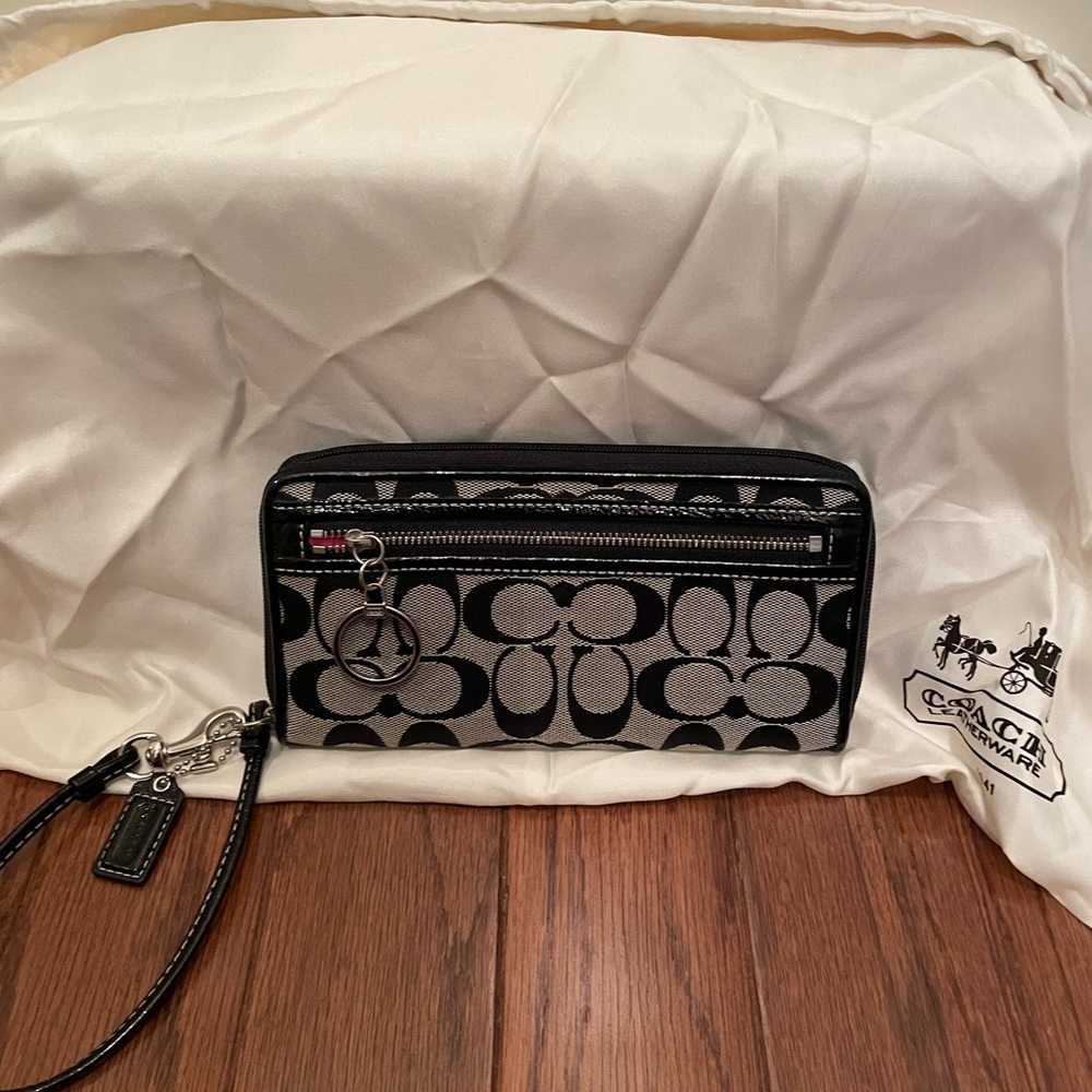 Coach full-size wristlet